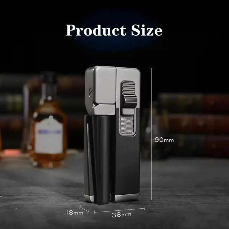 2-IN-1 RETRO FOLDABLE PIPE LIGHTER