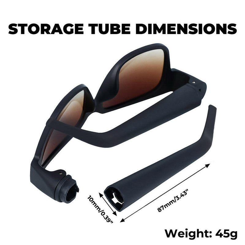 HIDDEN STORAGE SUNGLASSES