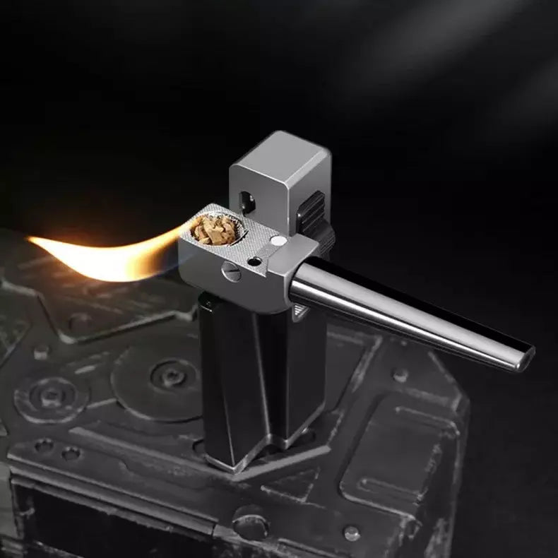 2-IN-1 RETRO FOLDABLE PIPE LIGHTER