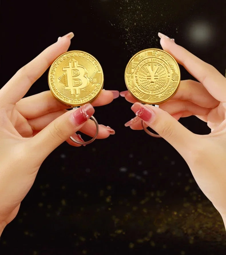 Bitcoin Shaped Gas Lighter