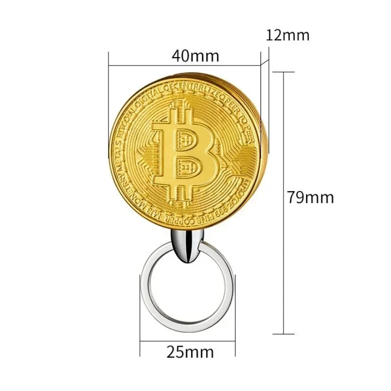 Bitcoin Shaped Gas Lighter