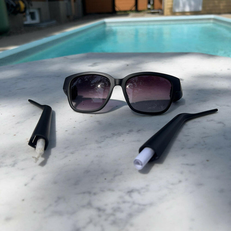 HIDDEN STORAGE SUNGLASSES