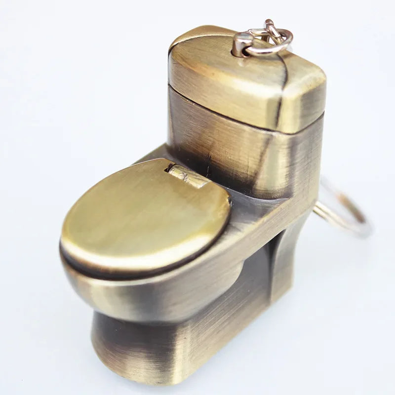 Mini toilet cigarette lighter