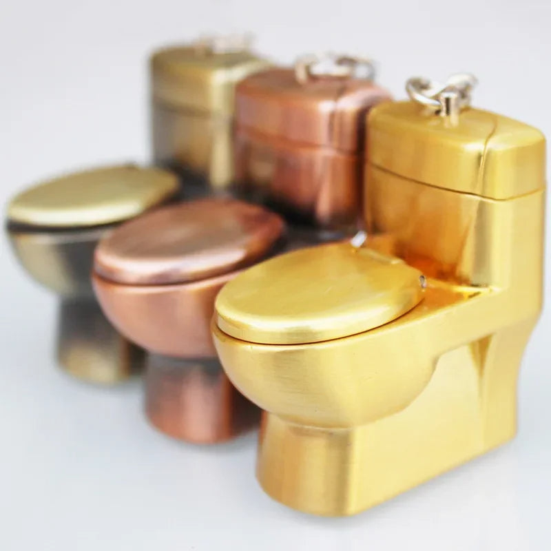 Mini toilet cigarette lighter