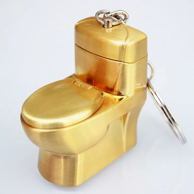 Mini toilet cigarette lighter