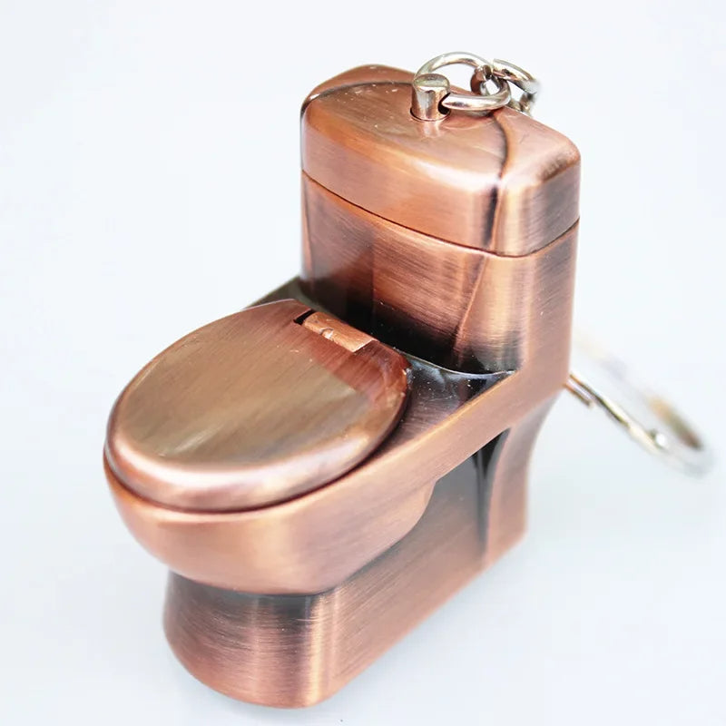 Mini toilet cigarette lighter