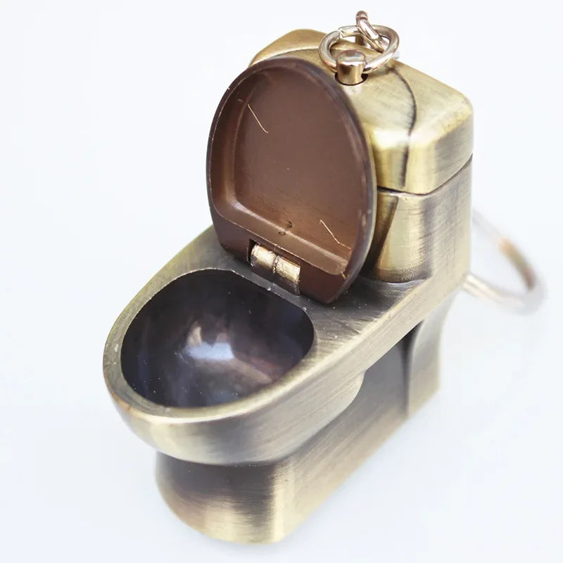 Mini toilet cigarette lighter
