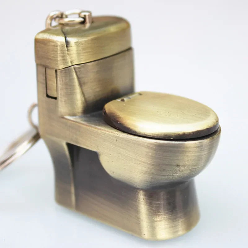 Mini toilet cigarette lighter