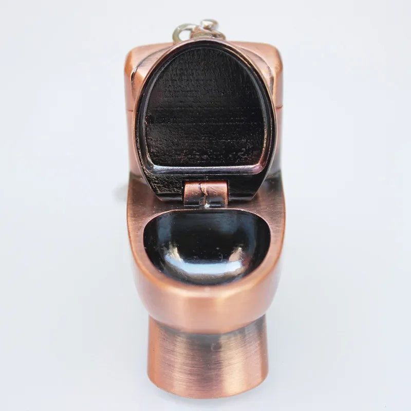 Mini toilet cigarette lighter
