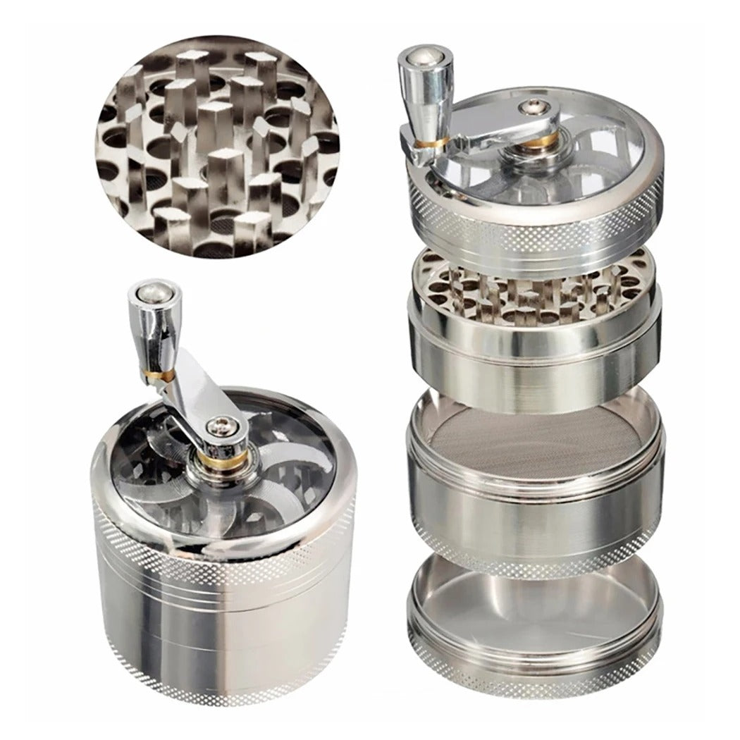 Hand Crank Tobacco Grinder
