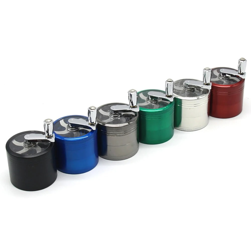 Hand Crank Tobacco Grinder