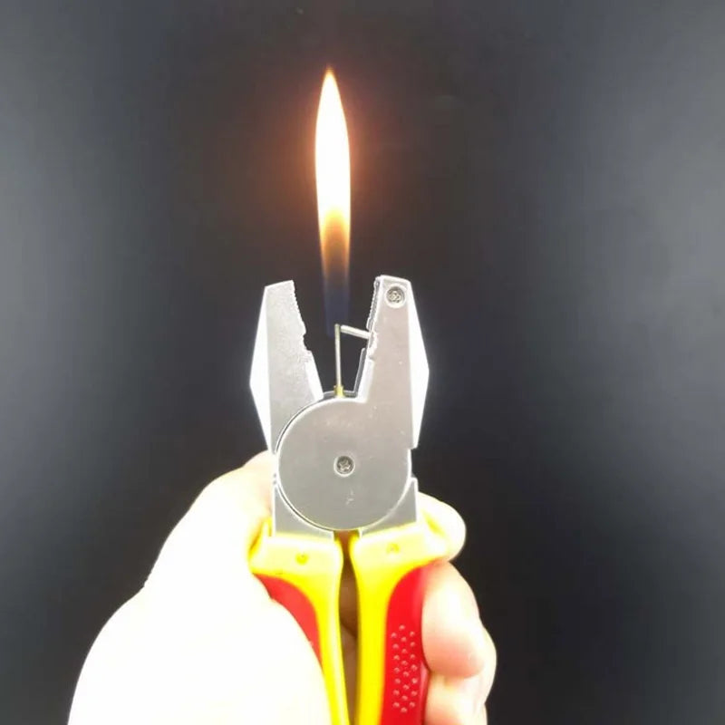 Pliers Refillable Cigarette Lighter