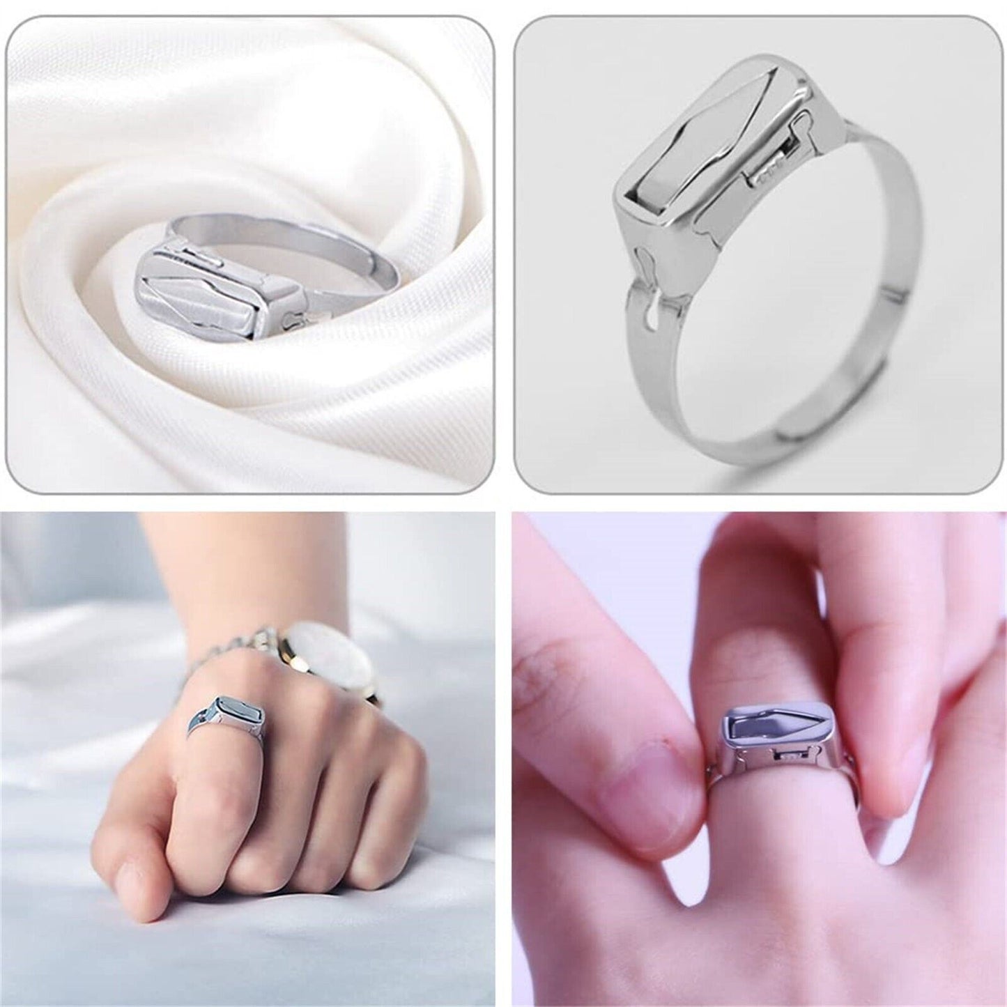 Versatile Self-Defense Ring: Adjustable, Multi-Functional