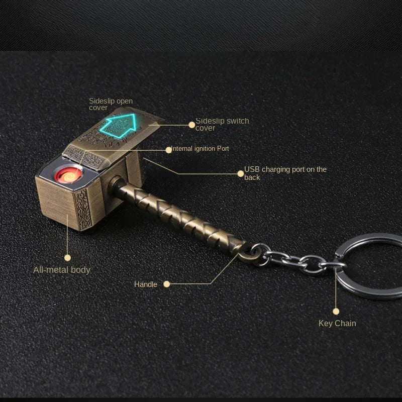 Rechargeable Lighter Thor Hammer