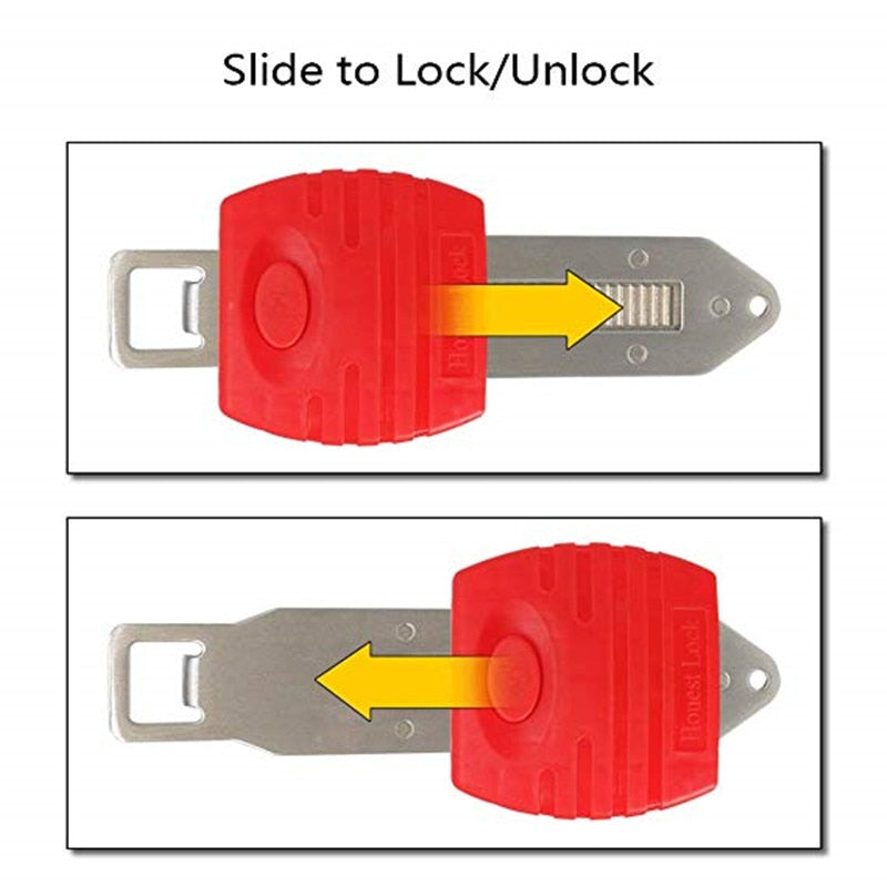 Portable Door Lock - Travel Door Lock Hotel Motel Door Lock Apartment Security