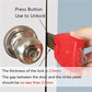 Portable Door Lock - Travel Door Lock Hotel Motel Door Lock Apartment Security